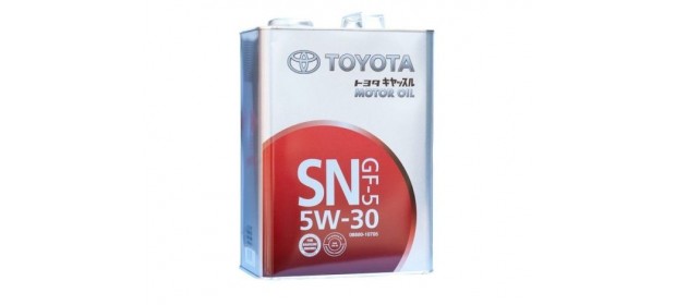 Моторное масло Toyota 5W30 — отзывы