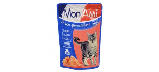 Влажные корма для кошек MonAmi — отзывы