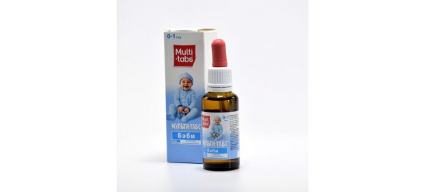 Витамины Multi-tabs Мульти-табс Бэби для детей до 1 года — отзывы