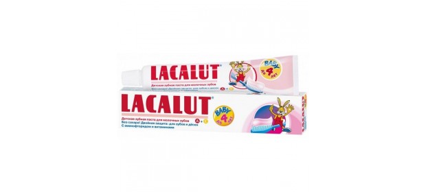 Детская зубная паста Lacalut Baby 0-4 — отзывы