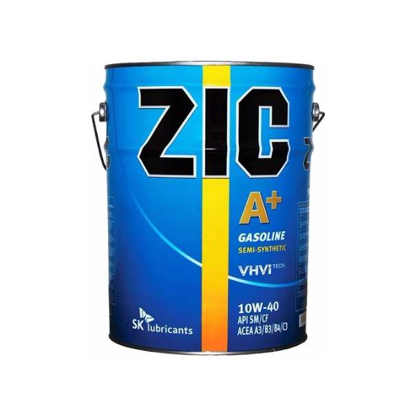 Моторное полусинтетическое масло ZIC A+ 10W40 — отзывы