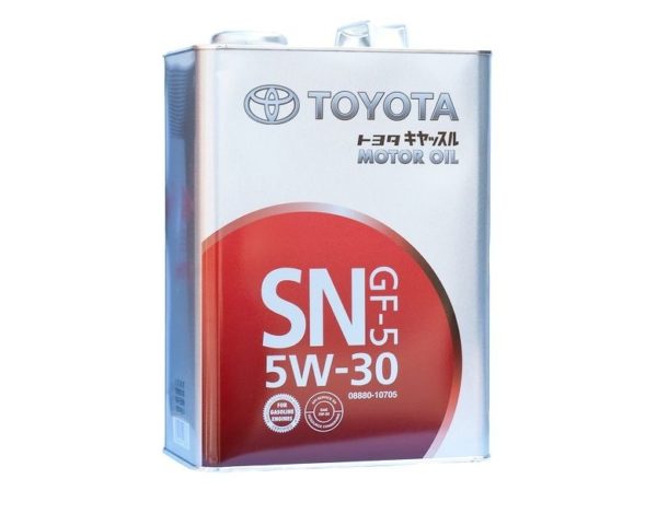 Моторное масло Toyota 5W30 — отзывы