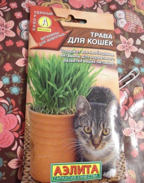 Трава для кошек «АЭЛИТА» — отзывы