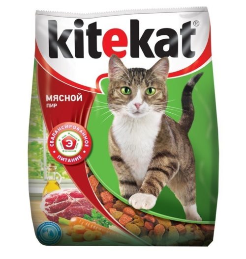 Сухой корм для кошек Kitekat — отзывы