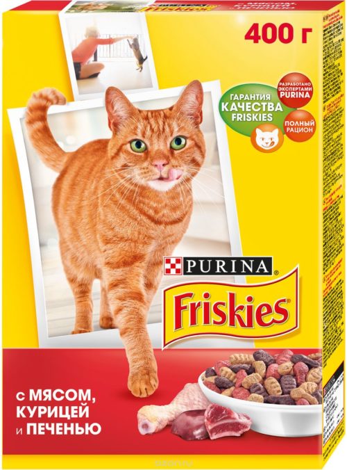Сухой корм для кошек Friskies — отзывы