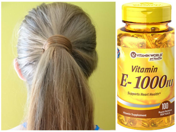 Витамин Е для волос — отзывы