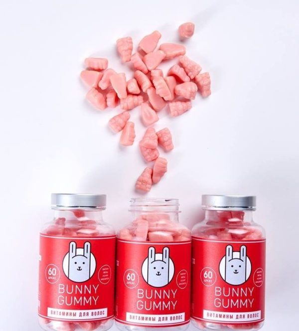 Витамины для волос Bunny gummy — отзывы