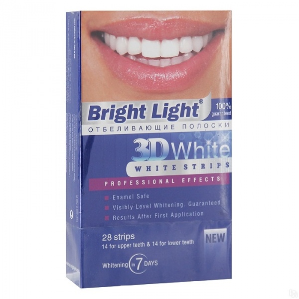 Отбеливающие полоски для зубов Crest 3D White Whitestrips LUXE Professional Effects — отзывы