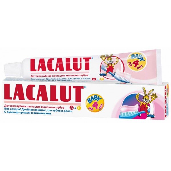 Детская зубная паста Lacalut Baby 0-4 — отзывы