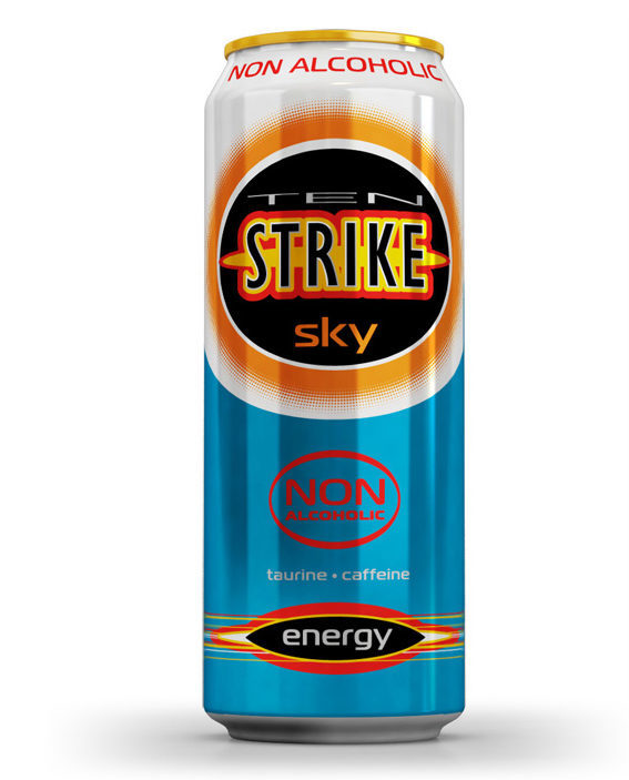 Энергетический напиток Ten Strike Sky