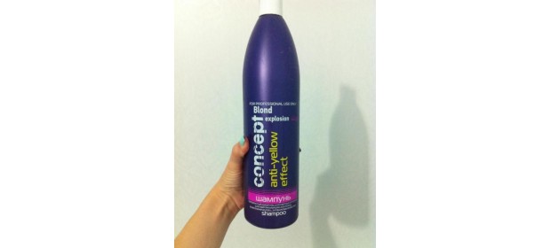 Оттеночный шампунь CONCEPT Blond Explosion Anti-yellow effect для нейтрализации желтизны
