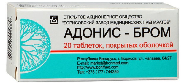 Лекарственный препарат Адонис-Бром — отзывы