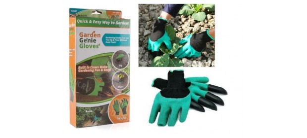 Садовые перчатки с когтями Garden Genie gloves — отзывы