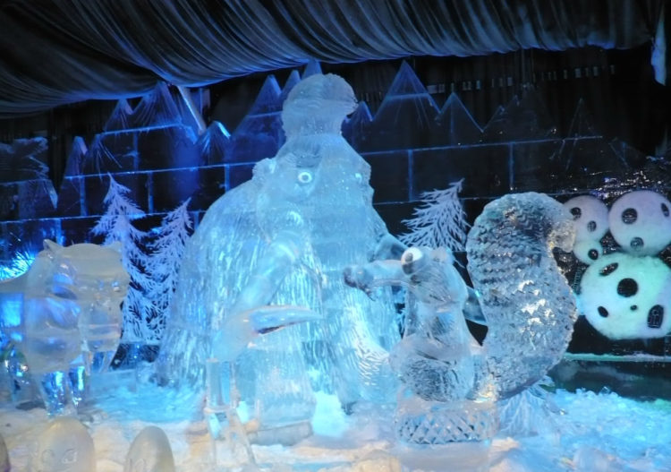 Выставка ледовых скульптур «Ледовый парк в кругу семьи» — отзывы